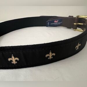 Vineyard Vines fluer de Lis belt